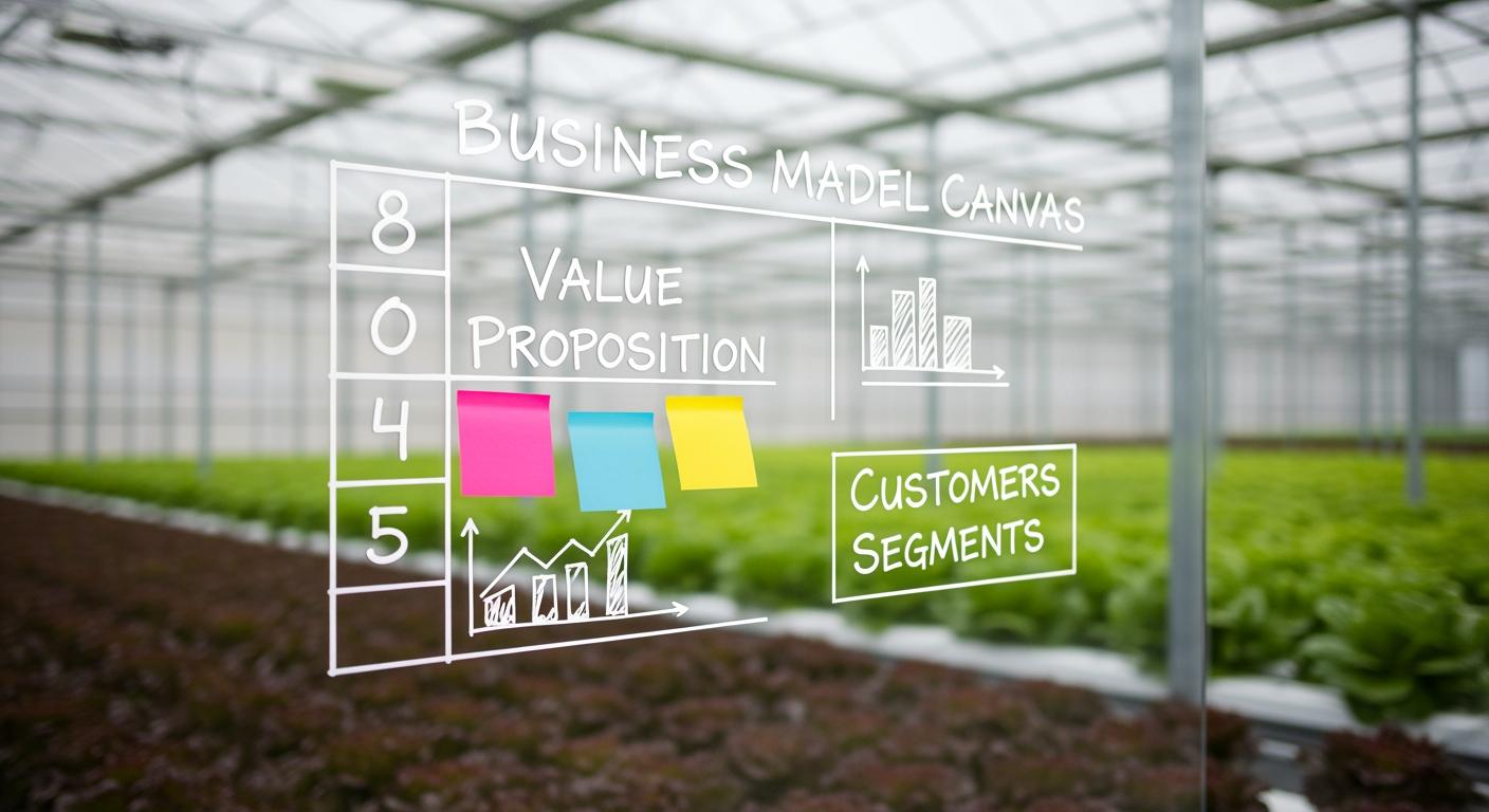 Cận cảnh 9 thành tố của Business Model Canvas trong bối cảnh nông nghiệp công nghệ cao