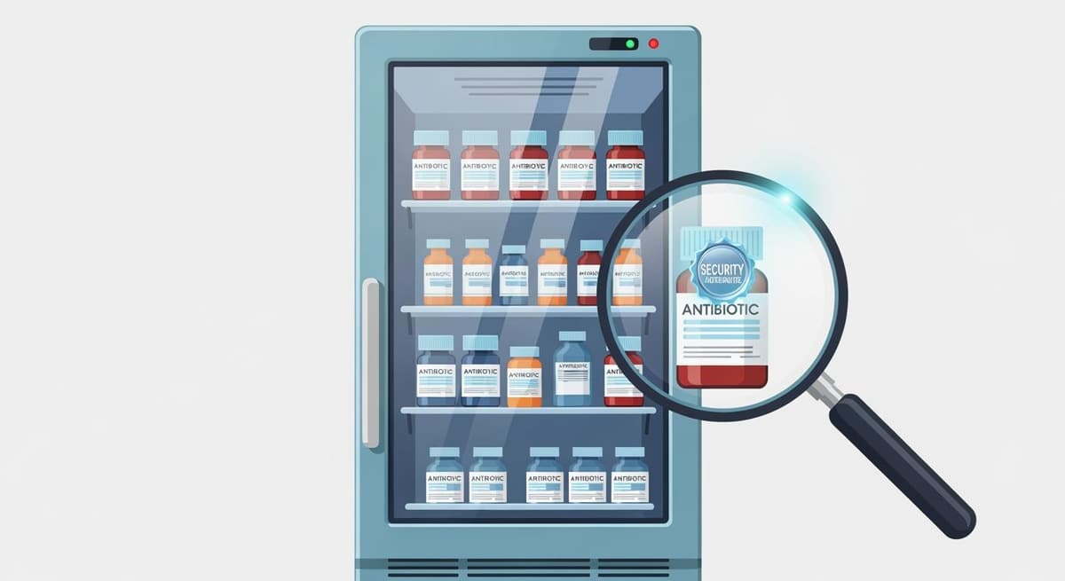 Quy trình bảo quản thuốc kháng sinh thú y trong môi trường tiêu chuẩn