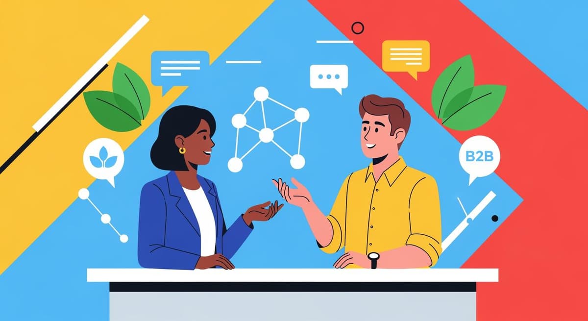 Kỹ năng giao tiếp và kể câu chuyện thương hiệu nông sản tại hội chợ B2B.