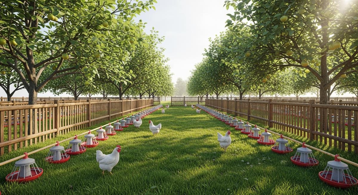 Mô hình trang trại nuôi gà Đông Tảo thả vườn quy mô hiện đại và bền vững