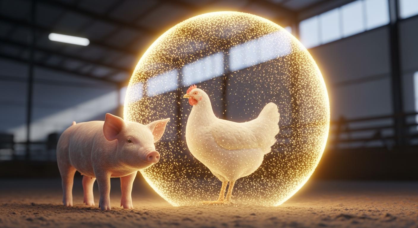 Cơ chế bảo vệ của chế phẩm sinh học tạo hàng rào miễn dịch tự nhiên cho vật nuôi