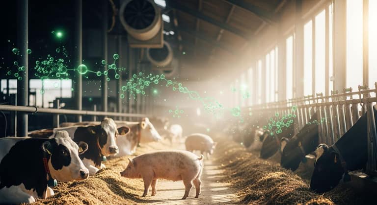 Ứng dụng chế phẩm sinh học và men vi sinh trong mô hình chăn nuôi an toàn sinh học hiện đại