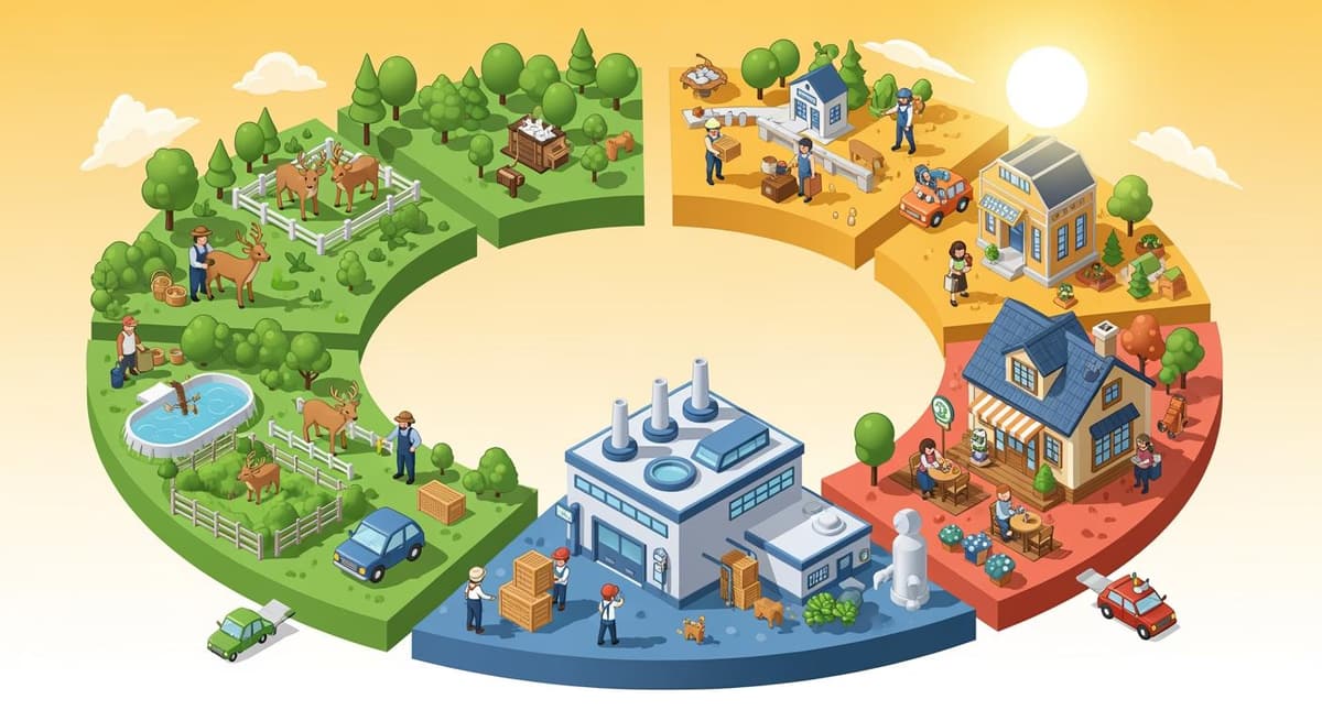 Mô hình chuỗi giá trị nhung hươu kết hợp du lịch trải nghiệm nông nghiệp xanh.