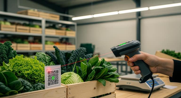 Giải Pháp Quét Mã Vạch Tự Động: Tối Ưu Tốc Độ Bán Hàng Nông Sản
