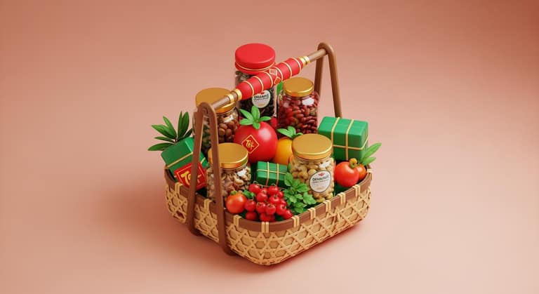 Giỏ Quà Tết Nông Sản: Xu Hướng Quà Tặng Ý Nghĩa Và Đẳng Cấp