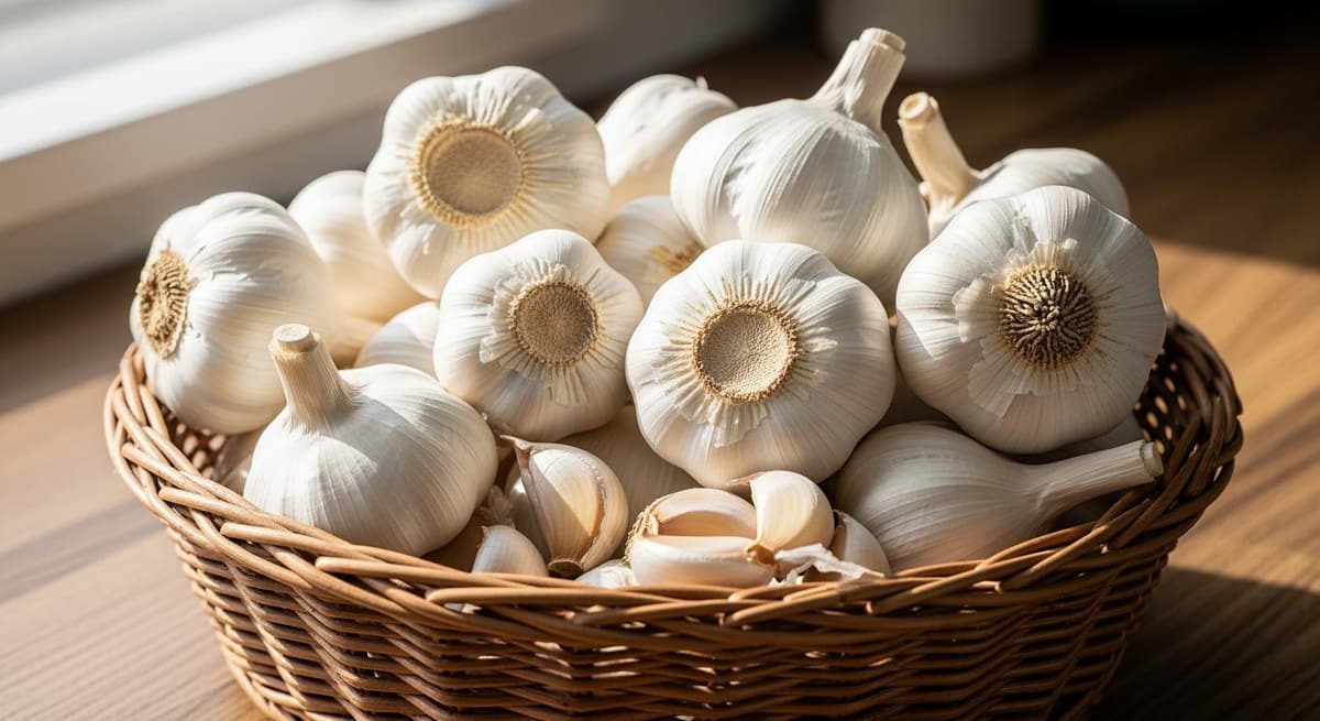 Cách chọn tỏi cô đơn và tỏi nhiều nhánh già, chắc tay để làm tỏi đen.
