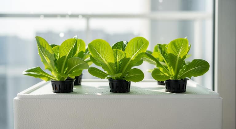 Hướng Dẫn Kỹ Thuật Trồng Rau Thủy Canh Tĩnh Trong Thùng Xốp Từ A-Z