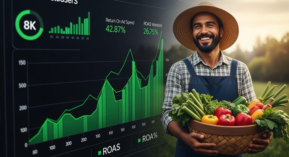 Phân tích chỉ số ROAS và tối ưu hóa chiến dịch quảng cáo thực phẩm sạch