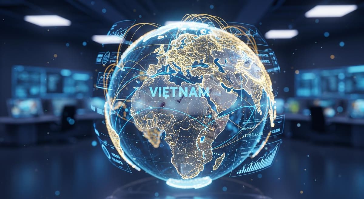 Bản đồ thương mại kỹ thuật số kết nối Việt Nam với thế giới qua dữ liệu ITC Trade Map