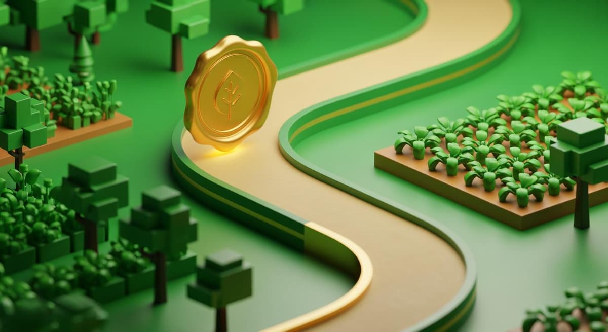 Sơ đồ lộ trình quy trình đăng ký nhãn hiệu nông sản năm 2026 với các cột mốc thời gian và biểu tượng văn bằng bảo hộ.