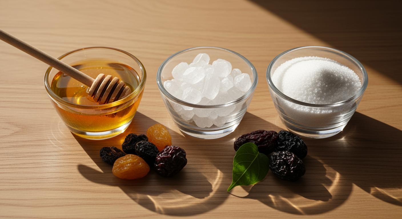 Mật Ong, Đường Phèn hay Đường Tinh Luyện: Chọn Chất Tạo Ngọt Nào Cho Chế Biến Nông Sản?