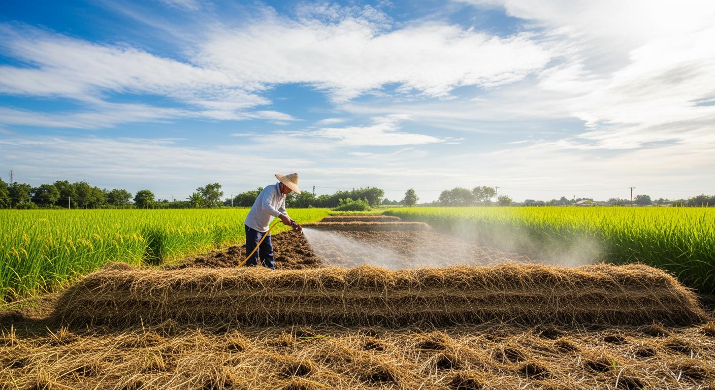 Hướng dẫn ủ phân hữu cơ bằng nấm Trichoderma và chế phẩm EM đúng cách