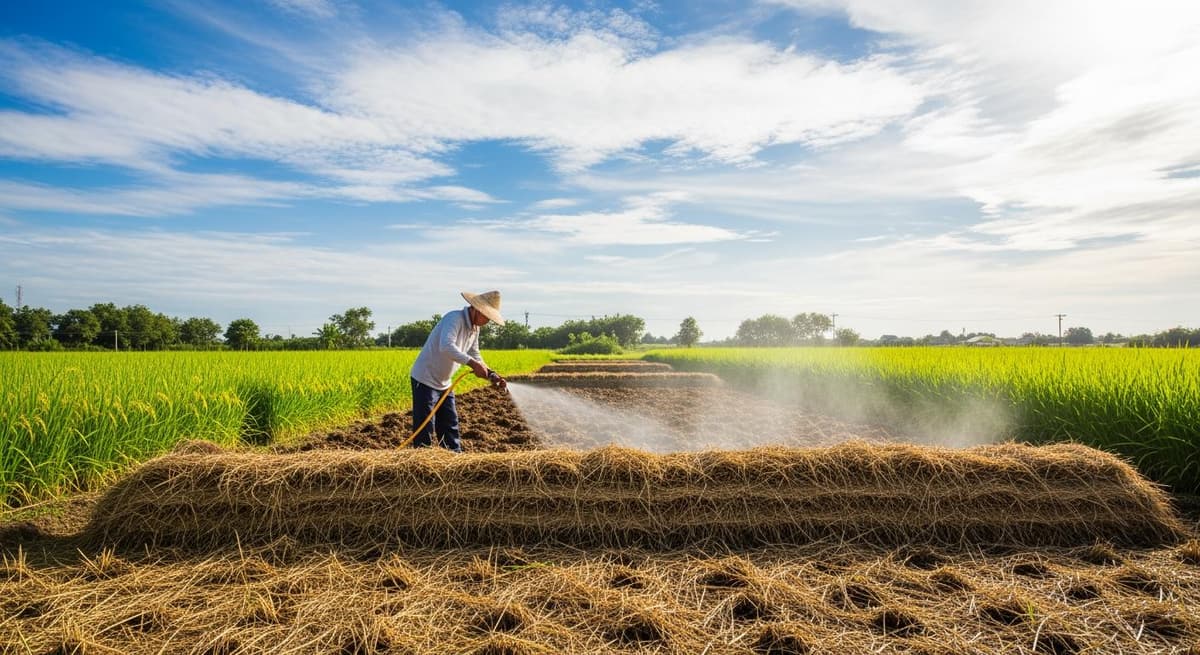 Hướng dẫn ủ phân hữu cơ bằng nấm Trichoderma và chế phẩm EM đúng cách