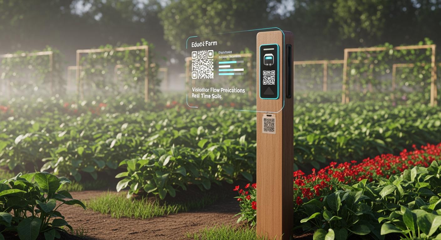 Xu hướng công nghệ Edu-farm 2026 với mã QR và phân tích dữ liệu AI