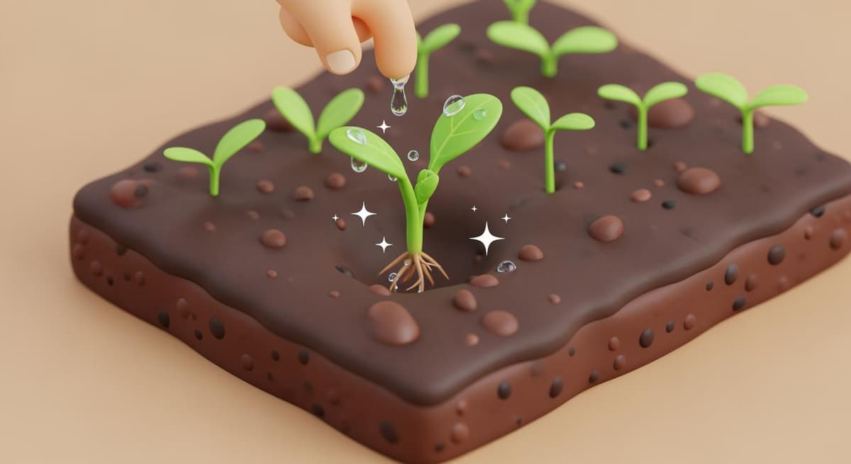 Minh họa 3D quy trình kỹ thuật trồng và nhân giống rau rừng bằng cành.