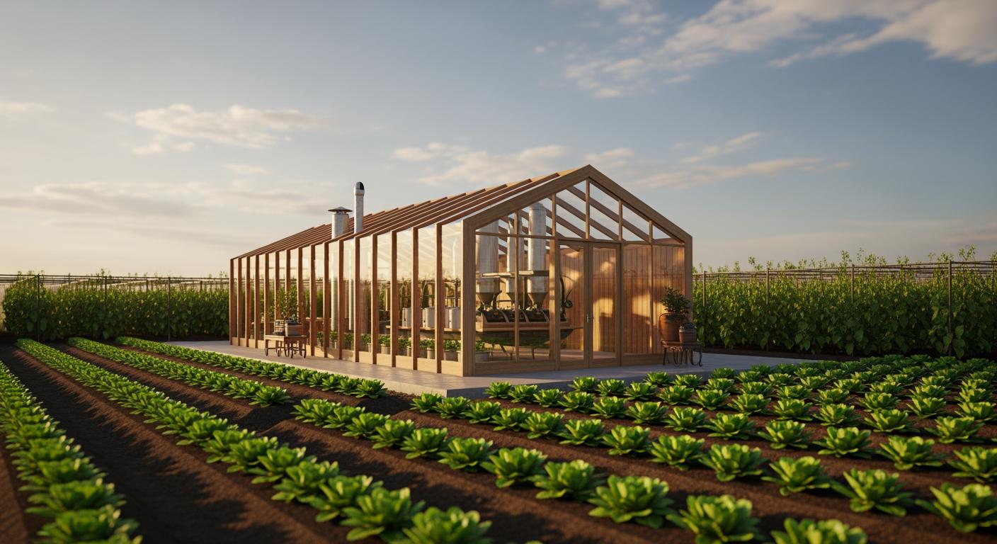 Mô hình trang trại hiện đại với công trình phụ trợ đúng quy định pháp luật