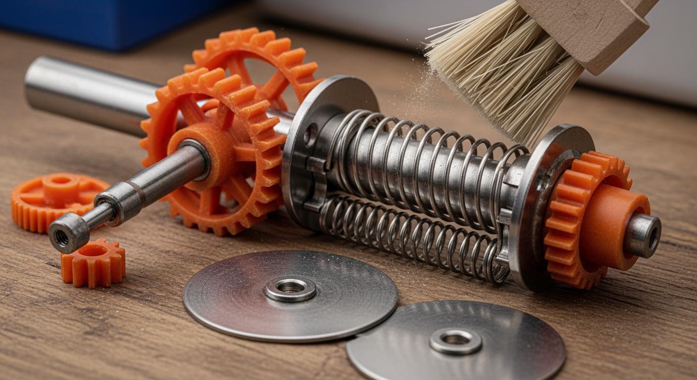 Cận cảnh quy trình tháo rời và vệ sinh bộ chia hạt của máy gieo hạt cầm tay