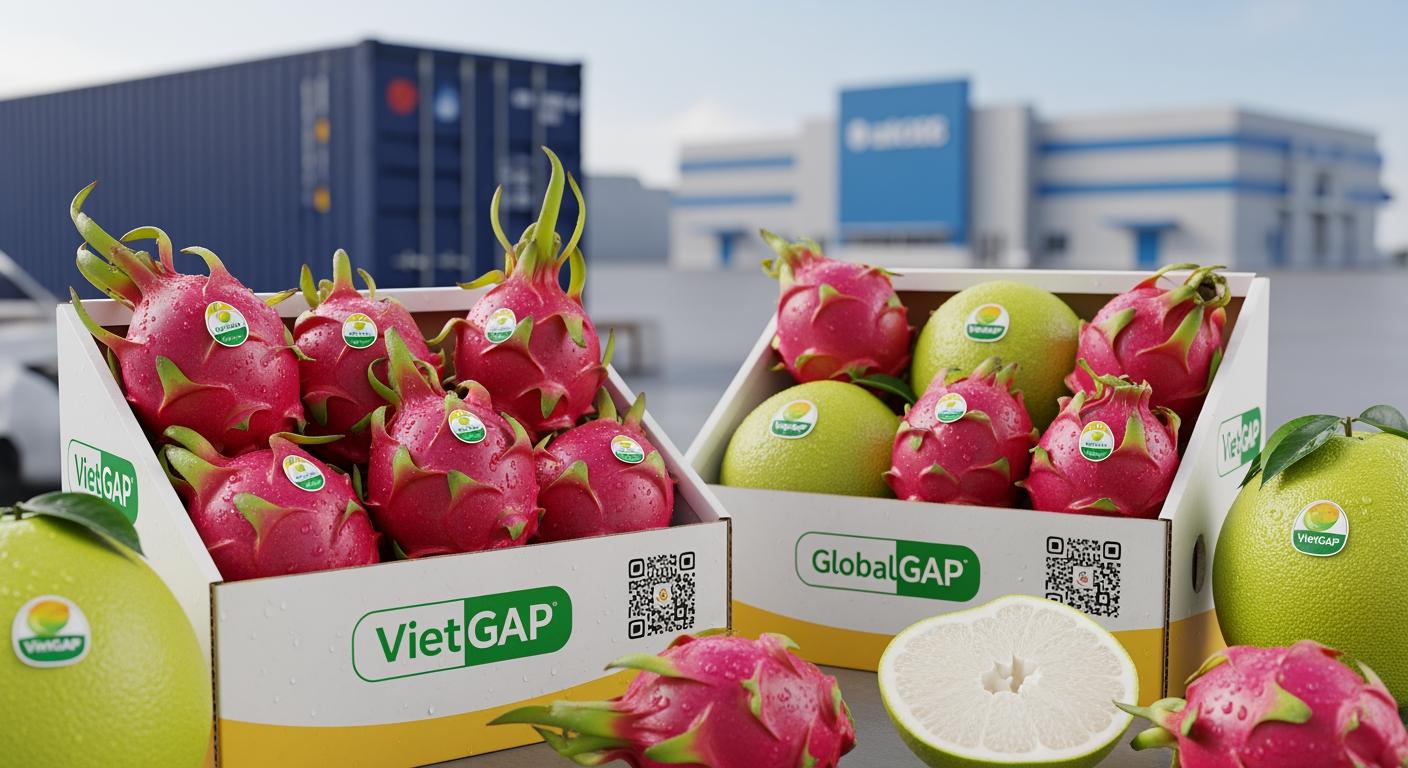 Nông sản hợp tác xã đạt chuẩn quốc tế sẵn sàng xuất khẩu