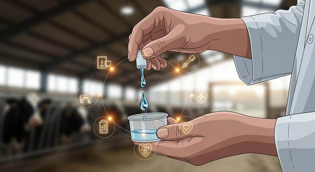 Bác sĩ thú y hướng dẫn kỹ thuật phối trộn thuốc chính xác để tiết kiệm chi phí.