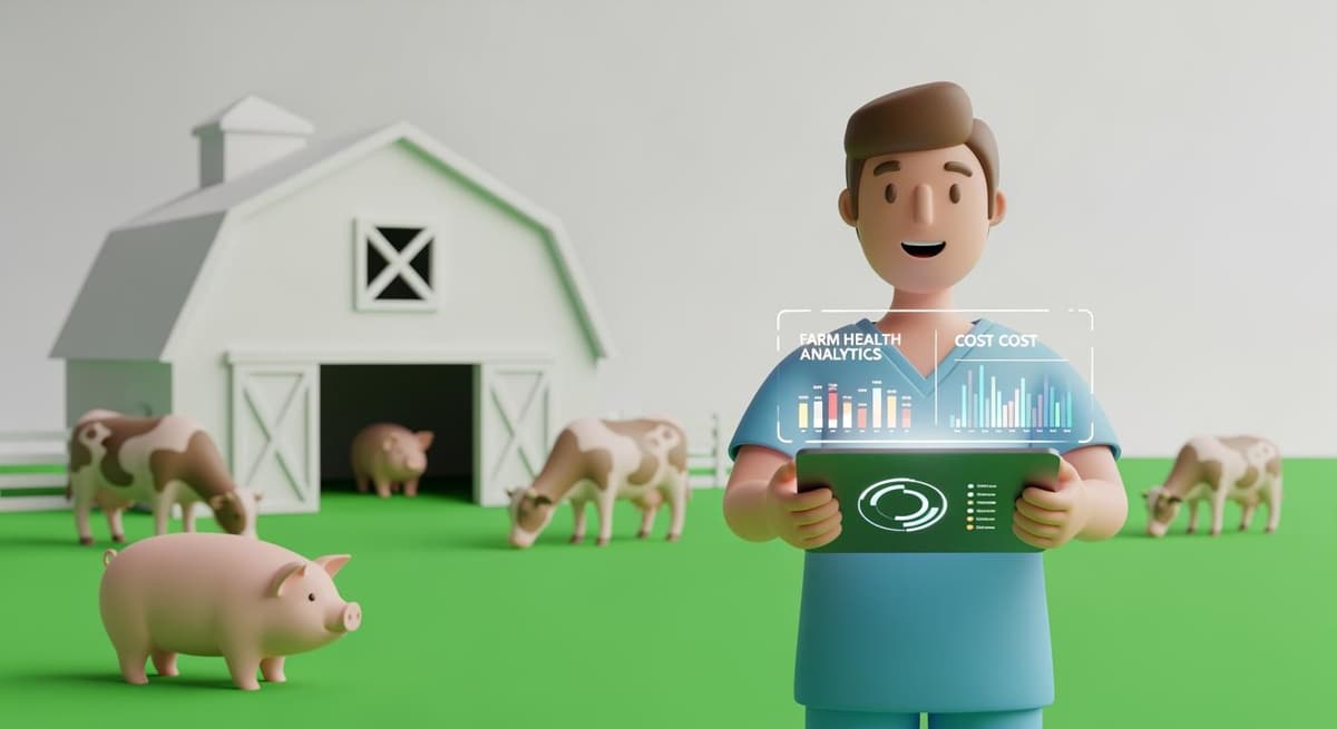 Hệ thống quản lý trang trại hiện đại giúp duy trì tối ưu chi phí dài hạn.