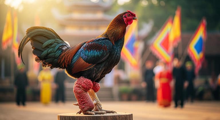 Toàn cảnh hội thi gà Đông Tảo đẹp Hưng Yên và tiêu chuẩn đánh giá