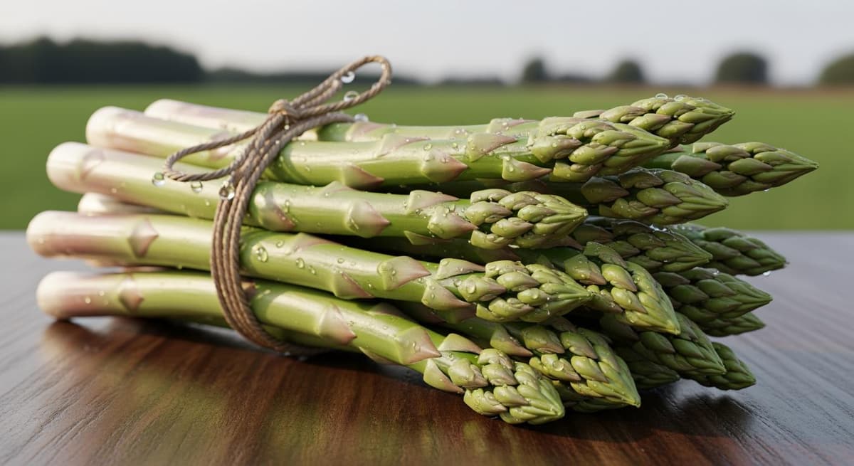 Cận cảnh những ngọn măng tây xanh mướt, mập mạp đạt chuẩn xuất khẩu mang lại lợi nhuận cao