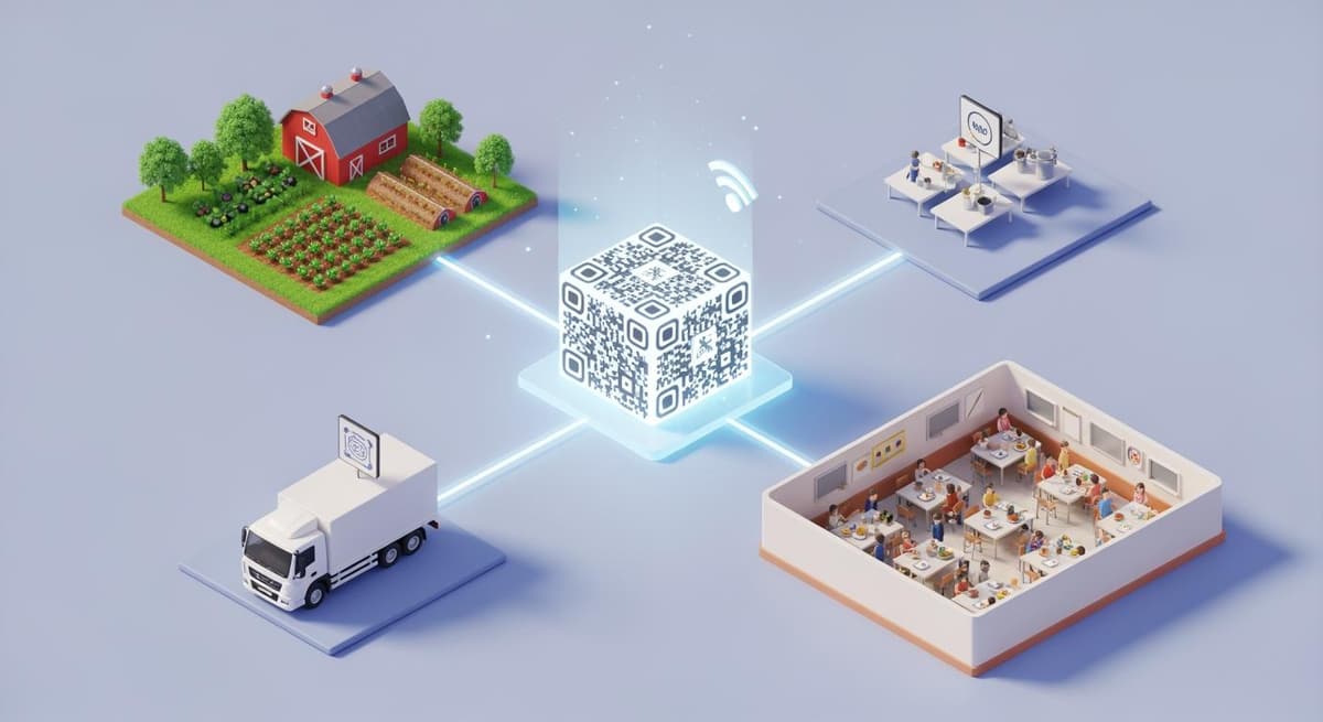 Minh họa chi phí và hiệu quả của hệ thống truy xuất nguồn gốc mã QR cho doanh nghiệp
