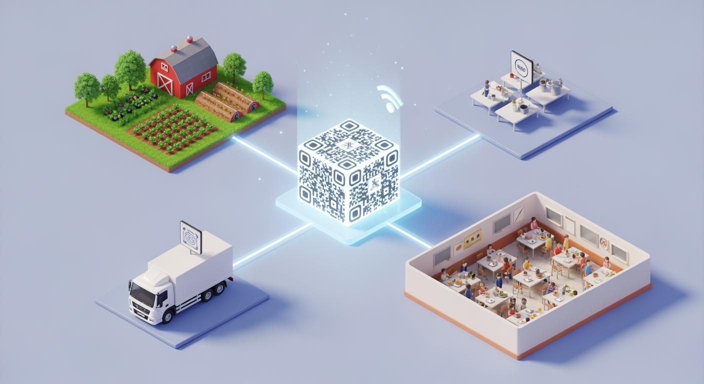 Minh họa chi phí và hiệu quả của hệ thống truy xuất nguồn gốc mã QR cho doanh nghiệp