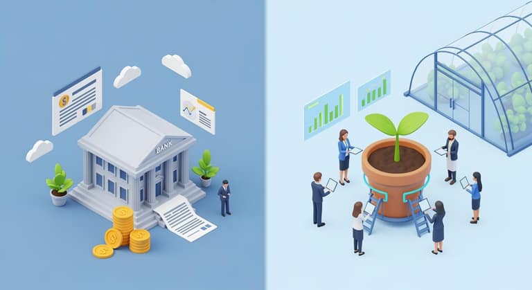 Vay Vốn Ngân Hàng vs Gọi Vốn Đầu Tư: Giải Bài Toán Dòng Tiền Cho Startup Nông Nghiệp