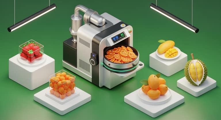 Xu hướng sản phẩm sấy thăng hoa nổi bật tại các triển lãm OCOP