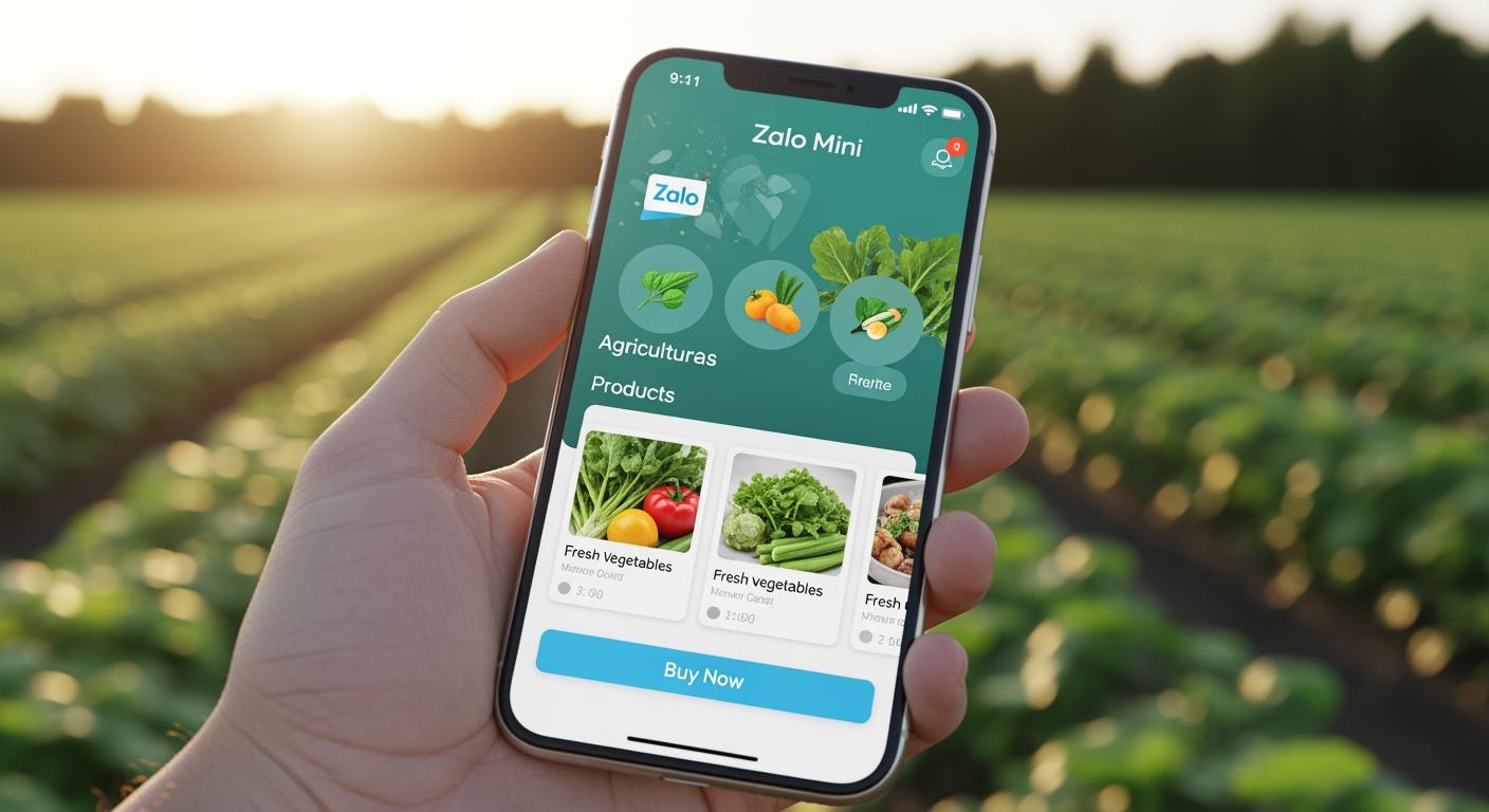 Zalo Mini App Là Gì? Xu Hướng Chuyển Đổi Số Cho Nông Nghiệp